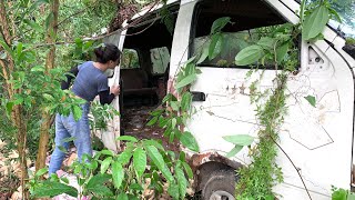 Restore the old car in the forest for many years no one knows [upl. by Ermeena]