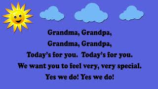 Grandma Grandpa Grandparents Day Song aka Are You Sleeping [upl. by Rol]