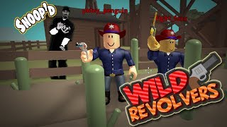 GETTIN SNOOPD  ROBLOX WILD REVOLVERS with my Son [upl. by Seka]