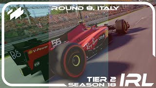 Invictus Racing League F1 23Tier 2Round 8  Italy [upl. by Margarette]