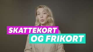 Skattekort og frikort  hva er greia [upl. by Marena229]