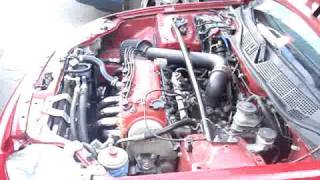 Civic D16Y7 with a rod knock blown engine [upl. by Mailliw]