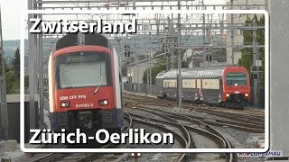 Züge am Zürich Oerlikon  Swiss Train Compilation [upl. by Brabazon7]