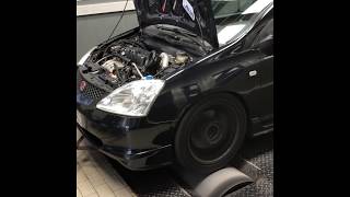 Honda Civic EP3 Antilag Klasen Dyno 2019 Doctronic PRO ECUK [upl. by Lertram923]