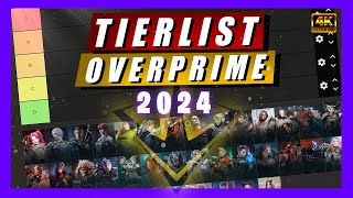 🧐TIERLIST de los Mejores Personajes de Overprime 2024😎 [upl. by Kiker]