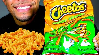 ASMR EATING CHEETOS CRUNCHY MUKBANG NO TALKING SNACK SOUNDS JERRY [upl. by Eceryt]