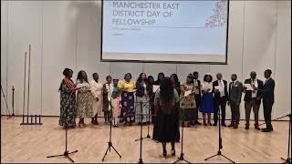 Manchester Gorton SDA Church Choir singing quotMaster The Tempest Is Ragingquot [upl. by Samuelson]