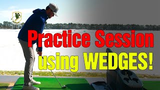 How To Practice Your WEDGES at the Range [upl. by Adala224]