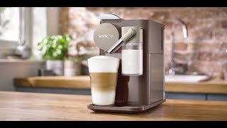 Nespresso Lattissima One Unboxing Review Test Demonstration [upl. by Ellemac]