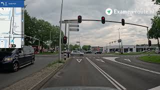 Moordrecht Gouda  CBR Examenroute [upl. by Belanger]