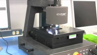 Highspeed and highresolution 3D scanning system  cyberTECHNOLOGIES CT100 [upl. by Francene]