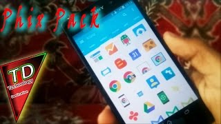 Phix Icon Pack Review Android Material Design format [upl. by Oilla761]