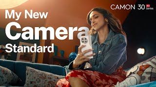 Deepika Padukone x CAMON 30 Series The Official Reveal [upl. by Vergne443]