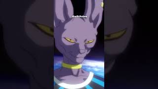 Beerus Respects Goku goku dragonballsuper dbs beerus kakarot gokuvsbeerus shorts [upl. by Kendricks]