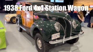 1938 Ford MarmonHerrington 4x4 Station Wagon [upl. by Arikehs]