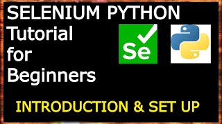 1 Introduction of Selenium Python Setup required  Selenium with Python tutorial for beginners [upl. by Pinter747]