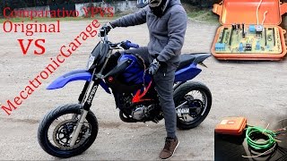 Yamaha dt125r Stock YPVS vs MecatronicGarage [upl. by Perr568]