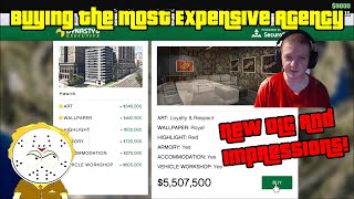 GTA Online New DLC Buying The Most Expensive Agency And Customizing It Breakdown And Thoughts [upl. by Lorn]