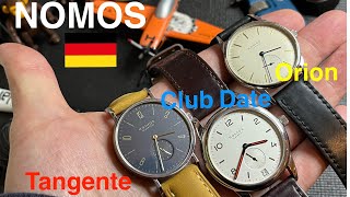 Nomos watch review Club  Tangente Orion [upl. by Doherty348]