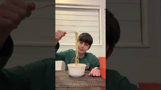 Trying nongshim bowl noodle [upl. by Bobker688]