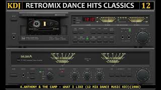 RetroMix 12  80s Dance Hits ReUpKDJ 2022 [upl. by Aruat]