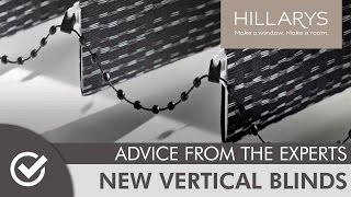 Introducing the New Vertical Blinds Collection from Hillarys [upl. by Sethrida]