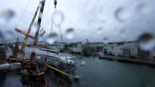 Heesen Yachts YN 16465 Construction Time Lapse [upl. by Noyek]