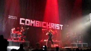 Combichrist Rammstein support All Pain Is Gone Praha 251109 [upl. by Evangelia]