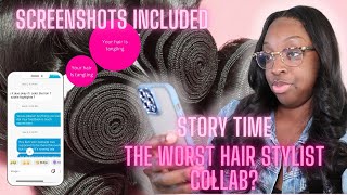 HAIRSTYLISTS HORROR STORY  This happened when I did a collab [upl. by Tnahsin771]