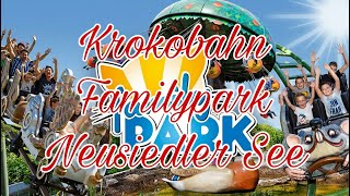 Family Park Krokobahn Waterride OnOff Ride Family RideMovie [upl. by Raynell]