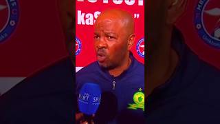 Manqoba Mngqithi Reacts to Sundowns 40 CAF CL Victory [upl. by Carey47]