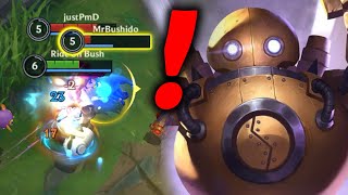 SUPER ANNOYING BLITZCRANK SUPPORT CARRY IN SEASON 14 [upl. by Groark641]