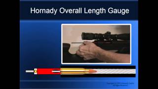 Hornady Overall Length Gauge and Bullet Comparator [upl. by Fosdick695]