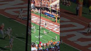 Arch Manning First Collegiate Touchdown Pass for Texas Instinctive [upl. by Salhcin627]