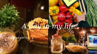 A day in my life  Aesthetic Vlog  Grocery Run  Reorganising desk space [upl. by Bezanson67]