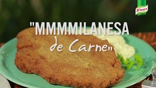 Cómo hacer milanesa de carne  Knorr Paraguay [upl. by Enaenaj]