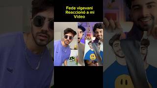 Fede reaccionó a mi video ❤️✨ arte fedevigevani [upl. by Elrem]