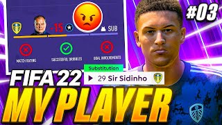 MANAGER HAS BENCHED ME🥲  FIFA 22 My Player Career Mode EP3 [upl. by Hama745]