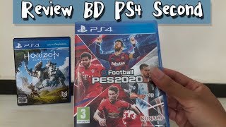 BD PS4 second  PES 2020 amp Horizon Zero Down  Review [upl. by Limbert236]