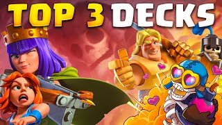 TOP 3 BEST DECKS AFTER THE UPDATE 🏆 [upl. by Ennoitna]