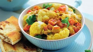 Veggie  Indische bloemkoolcurry [upl. by Gentilis]