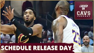 202425 Cleveland Cavaliers Schedule Reaction  Locked on Cavs Podcast [upl. by Sagerman]