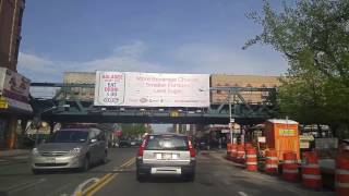 Driving from Foxhurst to Van Nest in The BronxNew York [upl. by Nauqes]