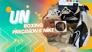 Unboxing Volleyball shoes Precission 6Nike [upl. by Yhtomit]