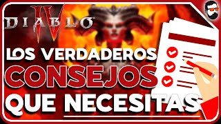 DIABLO 4 CONSEJOS TOP QUE DEBES CONOCER  GUÍA  TIPS  ESPAÑOL [upl. by Elleiram]