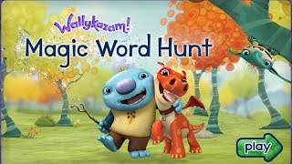 Wally Kazam WallyKazam Magic Word Alphabet Hunt  Baby games [upl. by Ahselrak676]