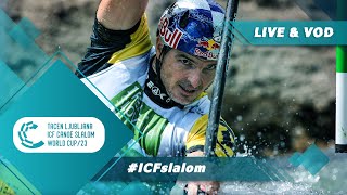 Canoe Finals  2023 ICF CanoeKayak Slalom World Cup Ljubljana Slovenia [upl. by Jeffery]