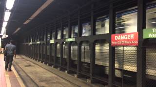 SEPTA MarketFrankford Line Westbound Train Speeds Past 19th Street Station [upl. by Yllod]