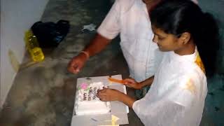 Moni Birthday Cake cutting  Memories  SBR Puram  Gulur [upl. by Rayshell528]