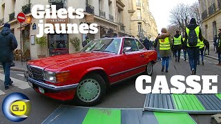 Casseurs acte 13 gilets jaunes Paris  les temps forts 9 février 2019 [upl. by Pollie66]